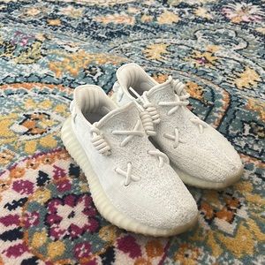White Yeezys
